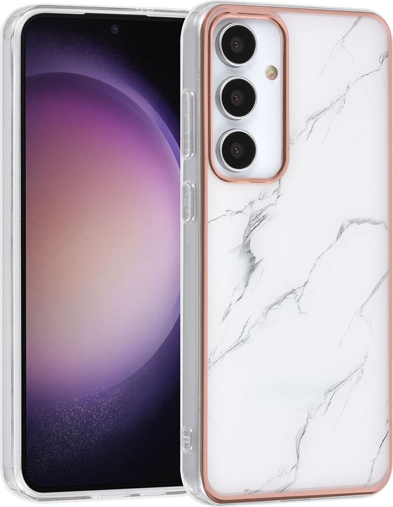 UNIQ Accessory Galaxy S24 Plus Backcover hoesje - Marble Produktbild 