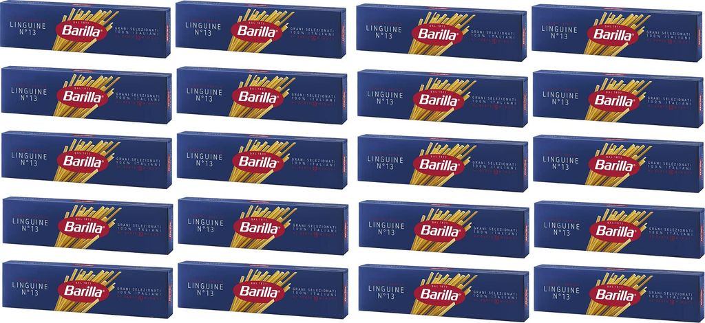 20x Pasta Barilla Bavette Nr. 13 italienisch Nudeln 500 g pack