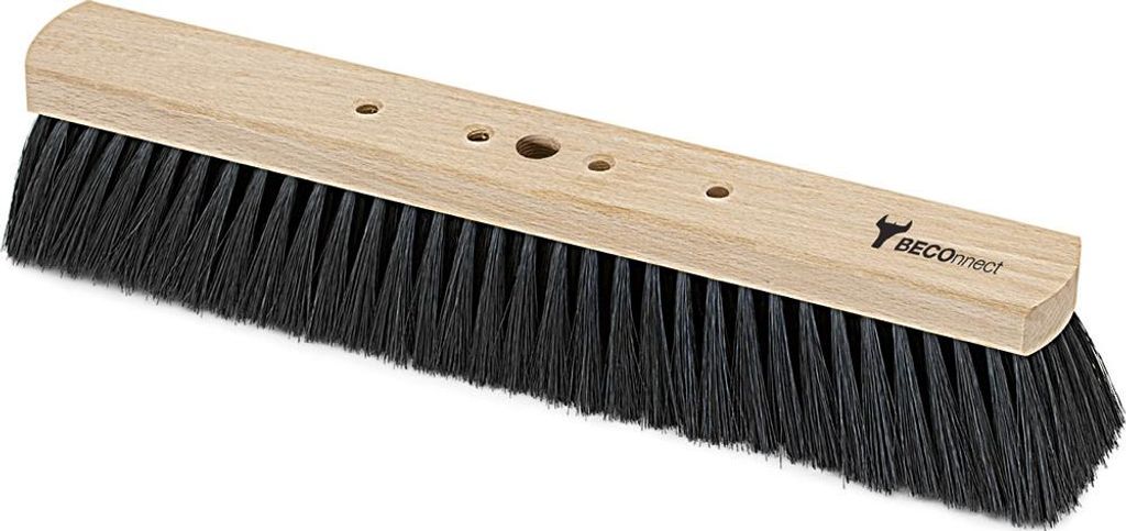Nölle Profi Brush BECOnnect Saalbesen 50 cm, Holzkörper, Qualitätsmischung | 1 Stück