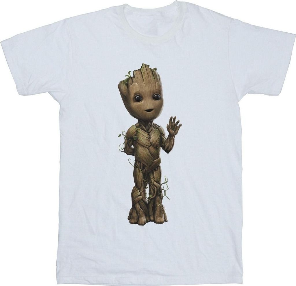 Marvel - "I Am Groot" T-Shirt für Herren BI38882 (5XL) (Grau)
