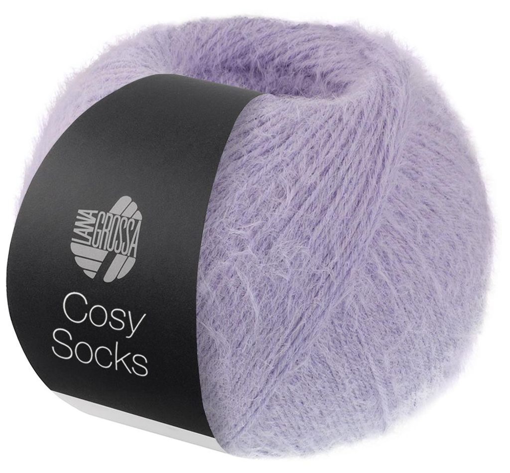 Lana Grossa - Cosy Socks 0003 fliederlila Produktbild 