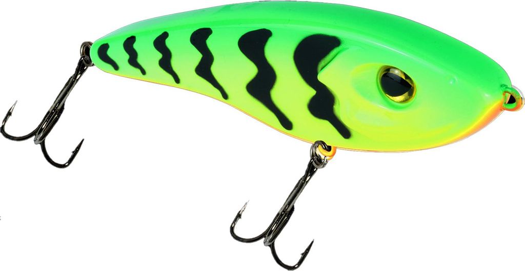 Seika Pro Wobbler Sendai 11,5cm 32g - Jerkbait, Farbe:Fire Tiger