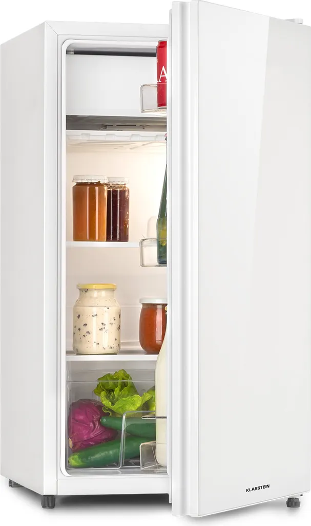 Réfrigérateur Compact 91L Blanc pour Studio - Espace Optimisé et Style