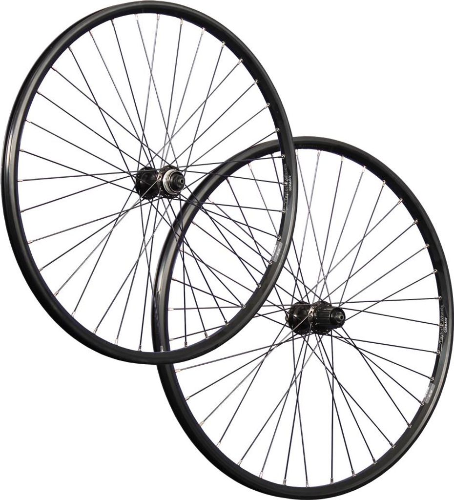 26 Zoll Laufradsatz Set Felge geöst DT Swiss Shimano Deore Produktbild 