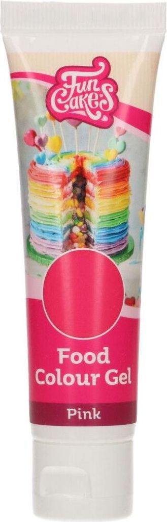 FunCakes Food Colour Gel Rosa 30 g Produktbild 