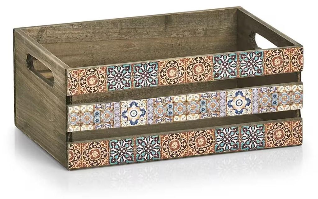 Zeller Present 15192, Aufbewahrungsbox, Mehrfarbig, Holz, Produktbild 