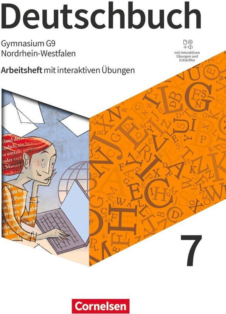 Deutschbuch Gymnasium 7. Schuljahr - Nordrhein-Westfalen - Arbeitsheft mit interaktiven Übungen online