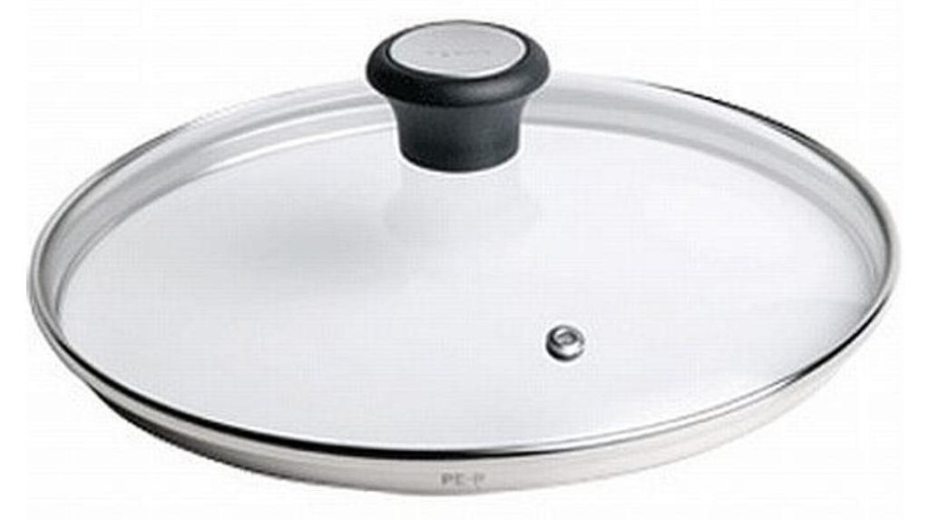 Tefal 28097612 Deckel Rund Schwarz  Edelstahl  Transparent Produktbild 