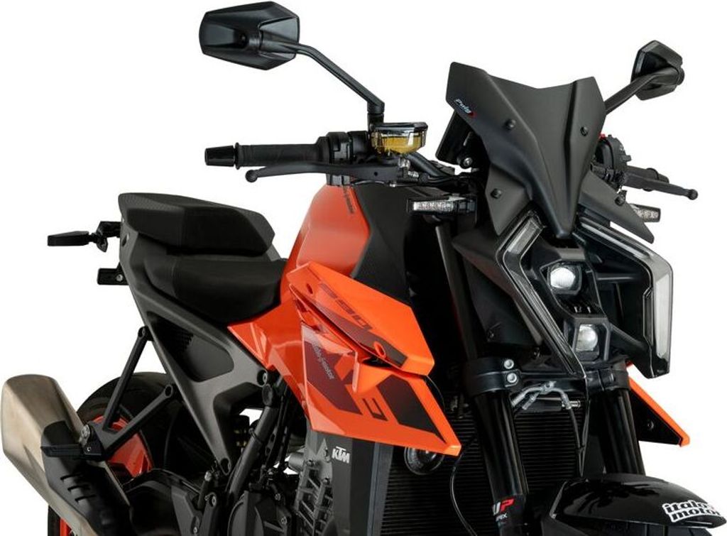 PUIG 21995J New Generation Sport passend fuer KTM 990 DUKE Mattschwarz