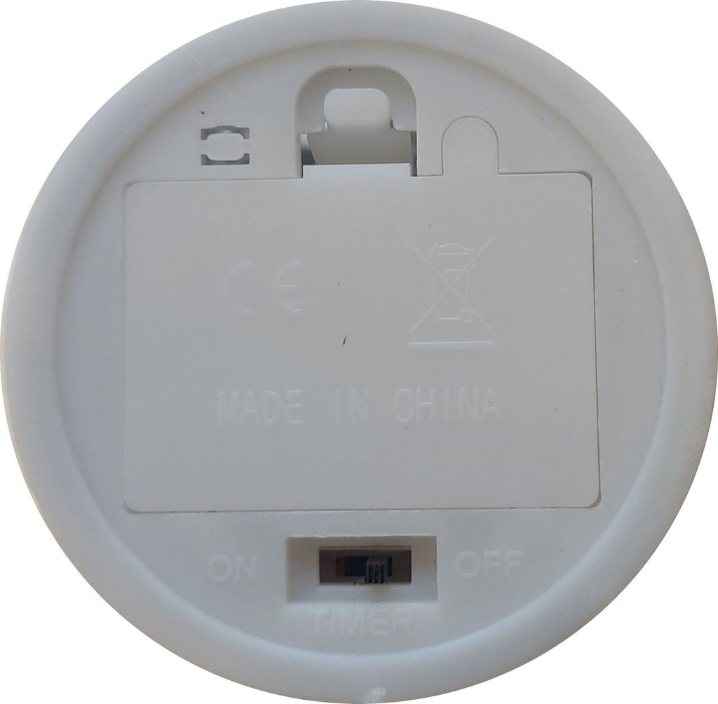 Formano LED Deko-Kugel Frosty Mint 30cm - Batteriebetriebene Weihnachtskugel Mit Timer Für Herbst & Winter