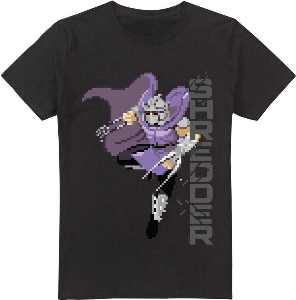 Teenage Mutant Ninja Turtles - "Arcade" T-Shirt für Herren TV6577 (S) (Schwarz)