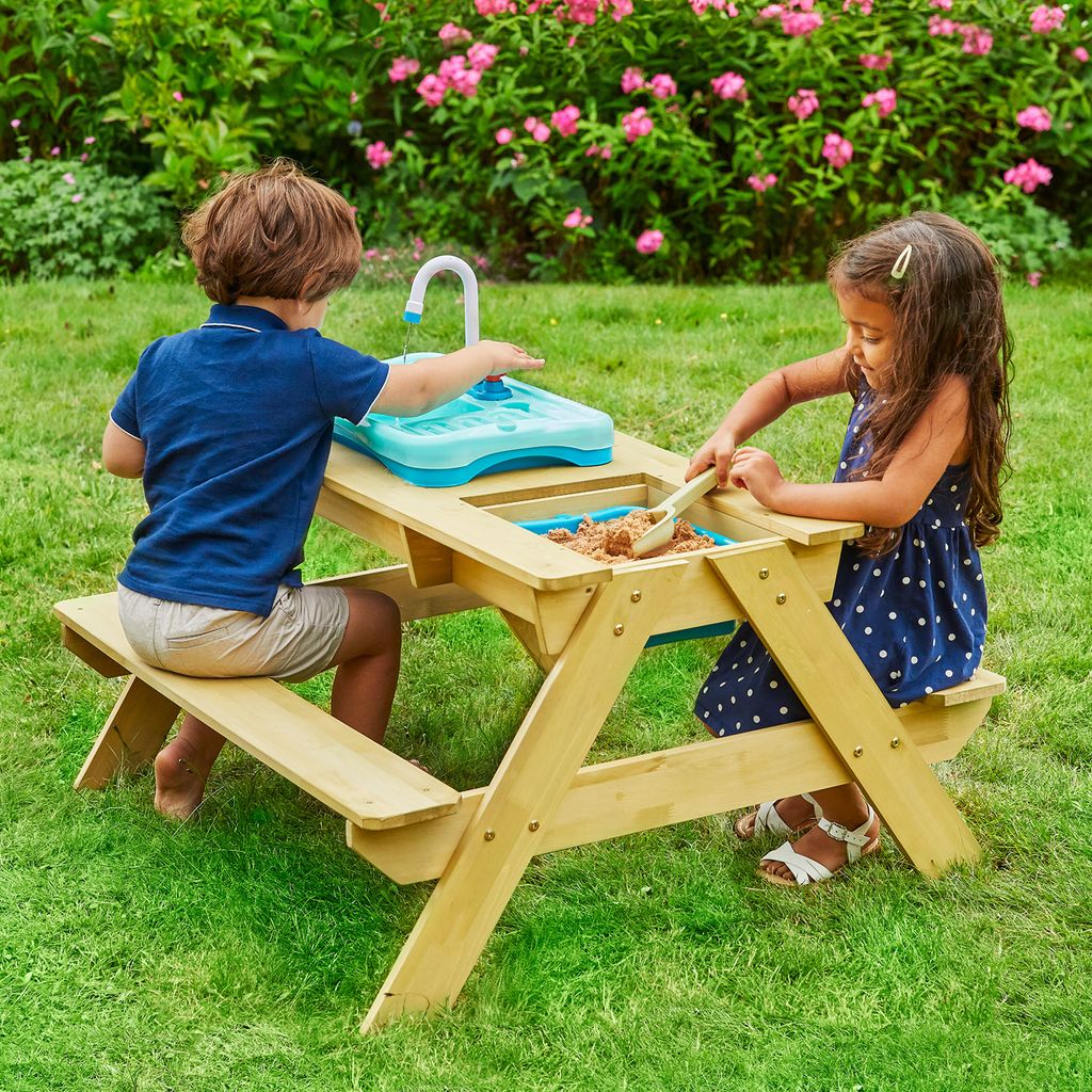TP Toys Kinderpicknicktafel, inclusief wasbakje en Productafbeelding 