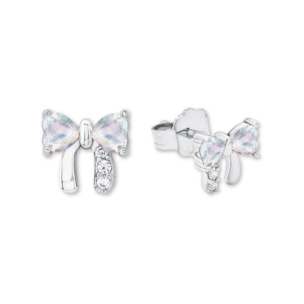 Prinzessin Lillifee Ohrstecker Schleife aus 925er Silber Produktbild 