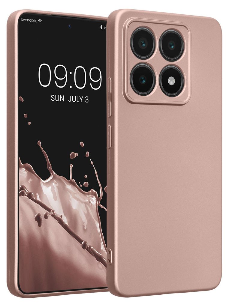 kwmobile Handyhülle für Xiaomi 14T Hülle - weiche Silikon Produktbild 