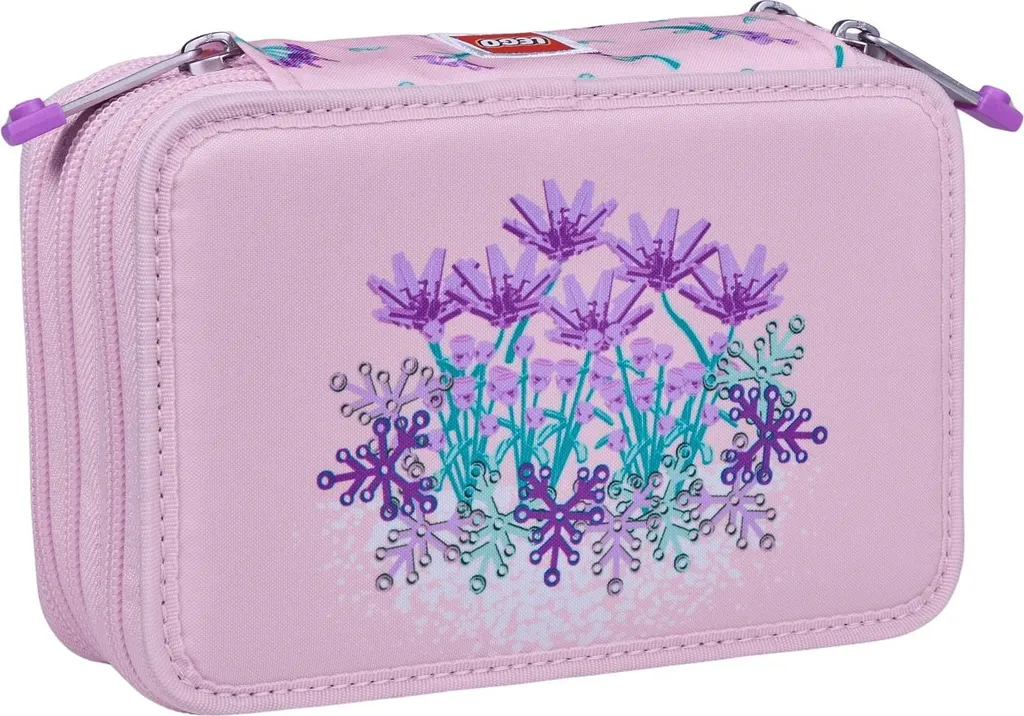 Trousse à fleurs multi-compartiments avec rangement haute capacité zippé