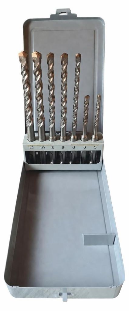 HAWERA SDS-Plus Hammerbohrer Set 7 tlg. Nr. 124389 Betonbohrer Mauerwerk Bohrer