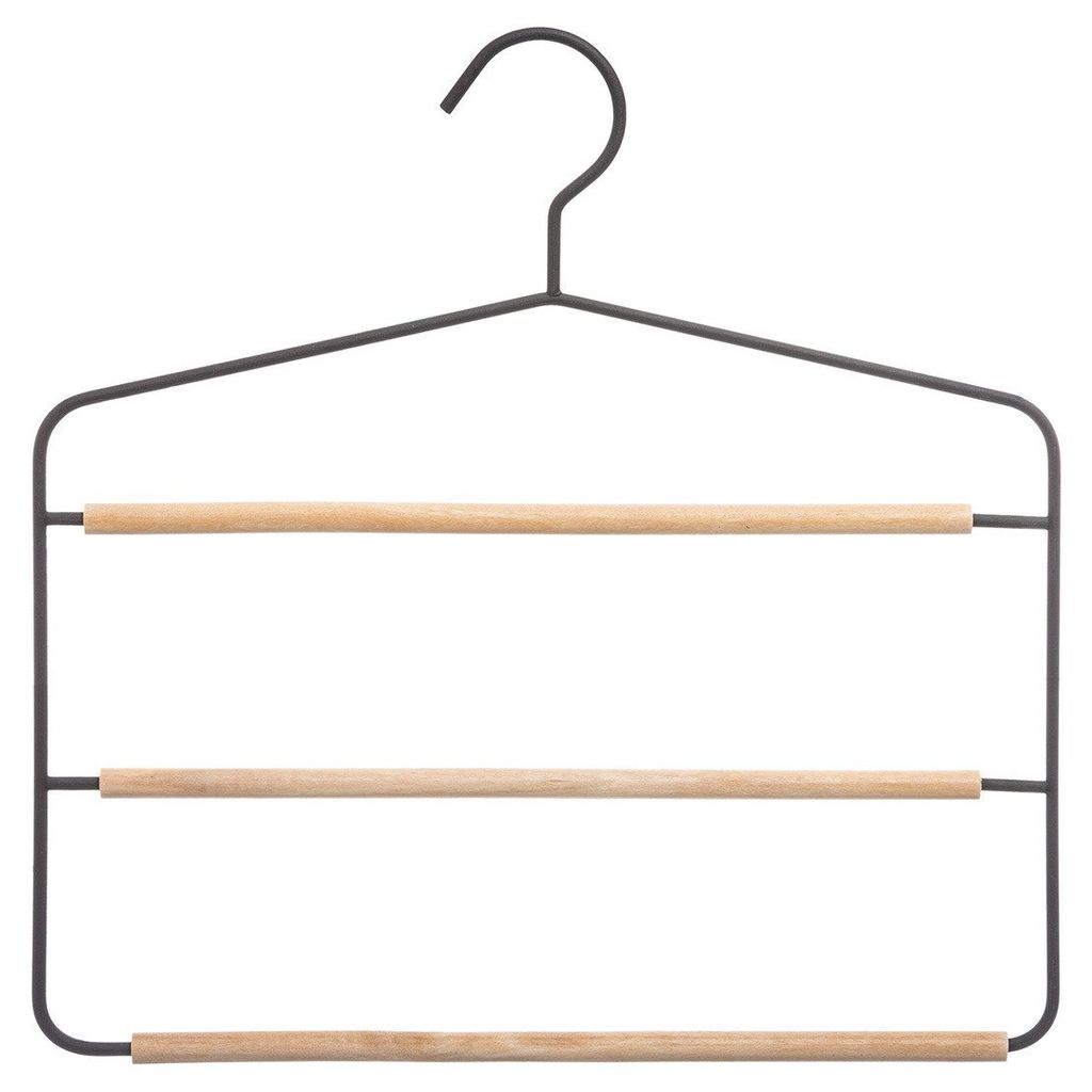 Percha Múltiple 5five Simply Smart Metall 36 x 34,5 x 1,3 cm Multicolor Pantalones