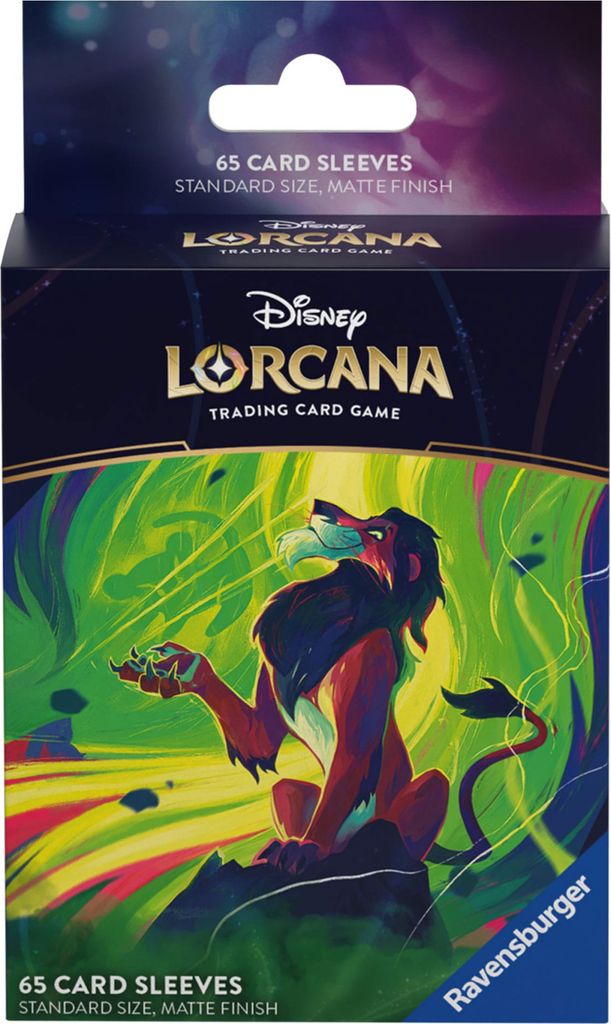Pochettes de cartes Disney Lorcana TCG Scar (65) Image du produit 