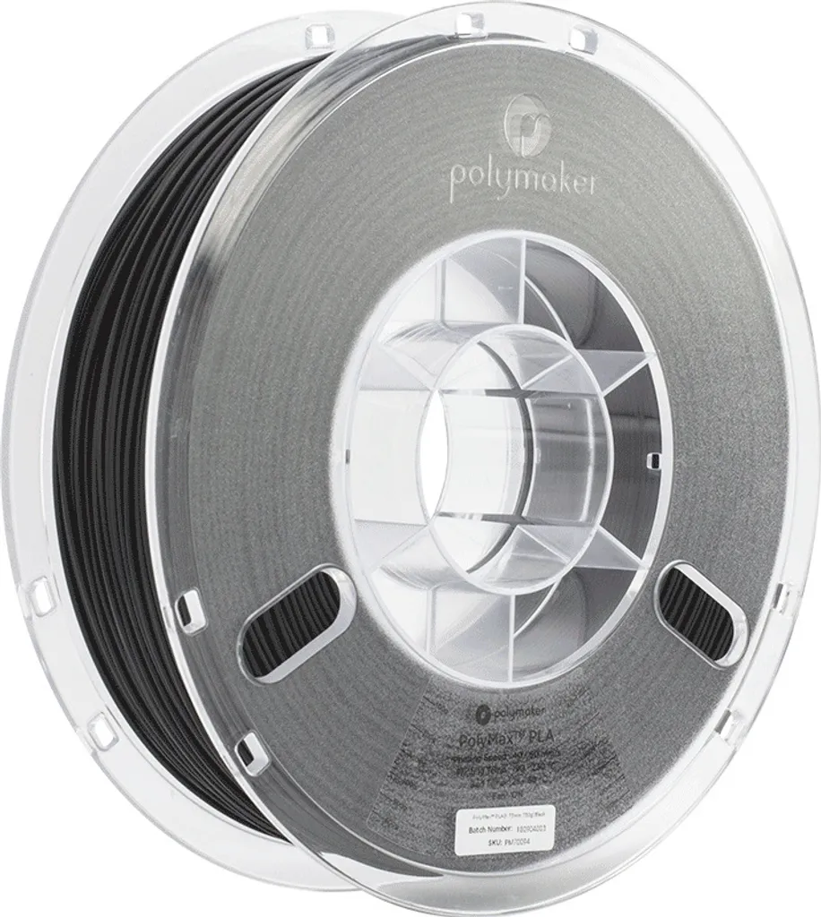 Polymaker PolyMax Tough PLA, Colore:Grigio, Dimensione filamento:1,75mm, Peso:750g
