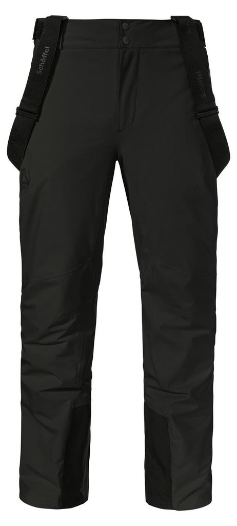 Schöffel THERMAREST Pants Style Pine MNS Herren Skihose mit Träger schwarz schwarz 56