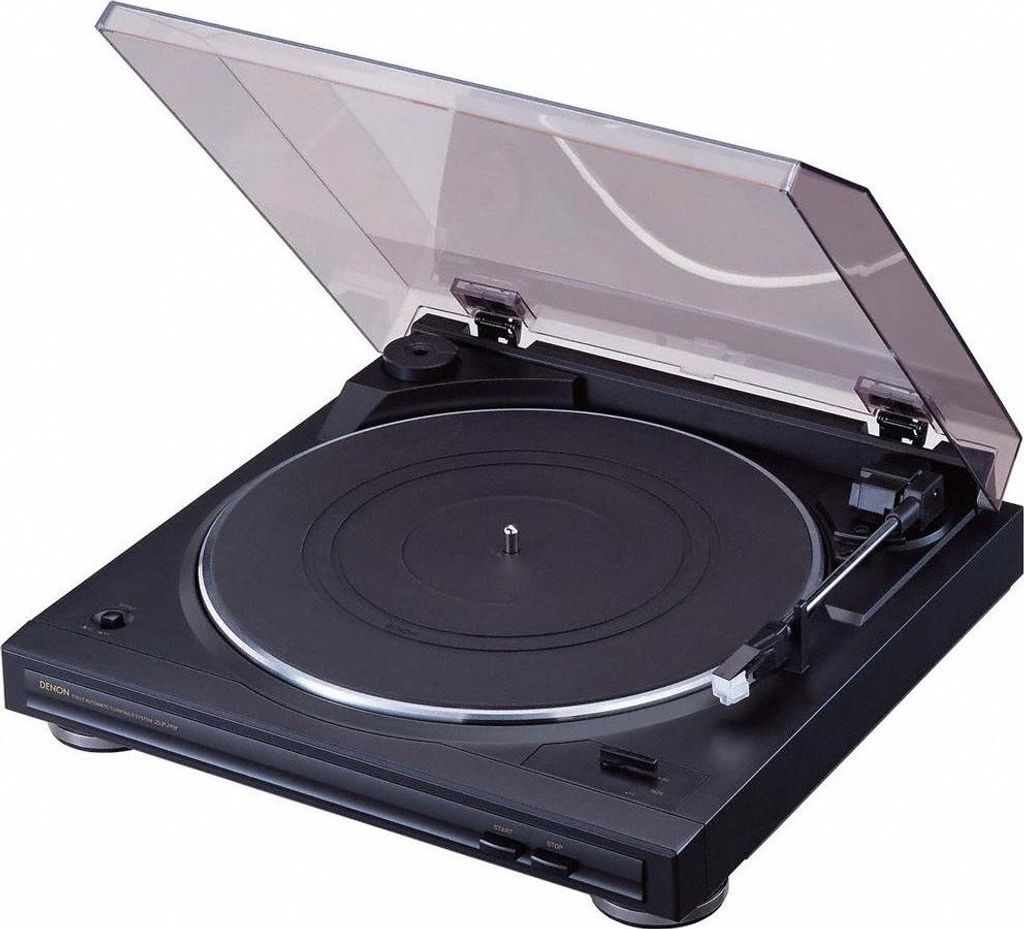 Platine vinyle DENON à entraînement par courroie. Image du produit 