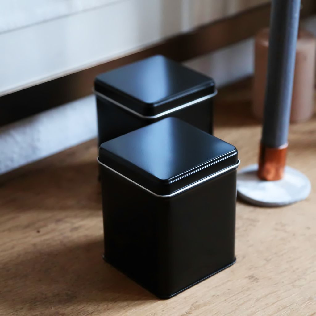 Dosenritter | 6x klassische eckige Teedose/Vorratsdose, Produktbild 6