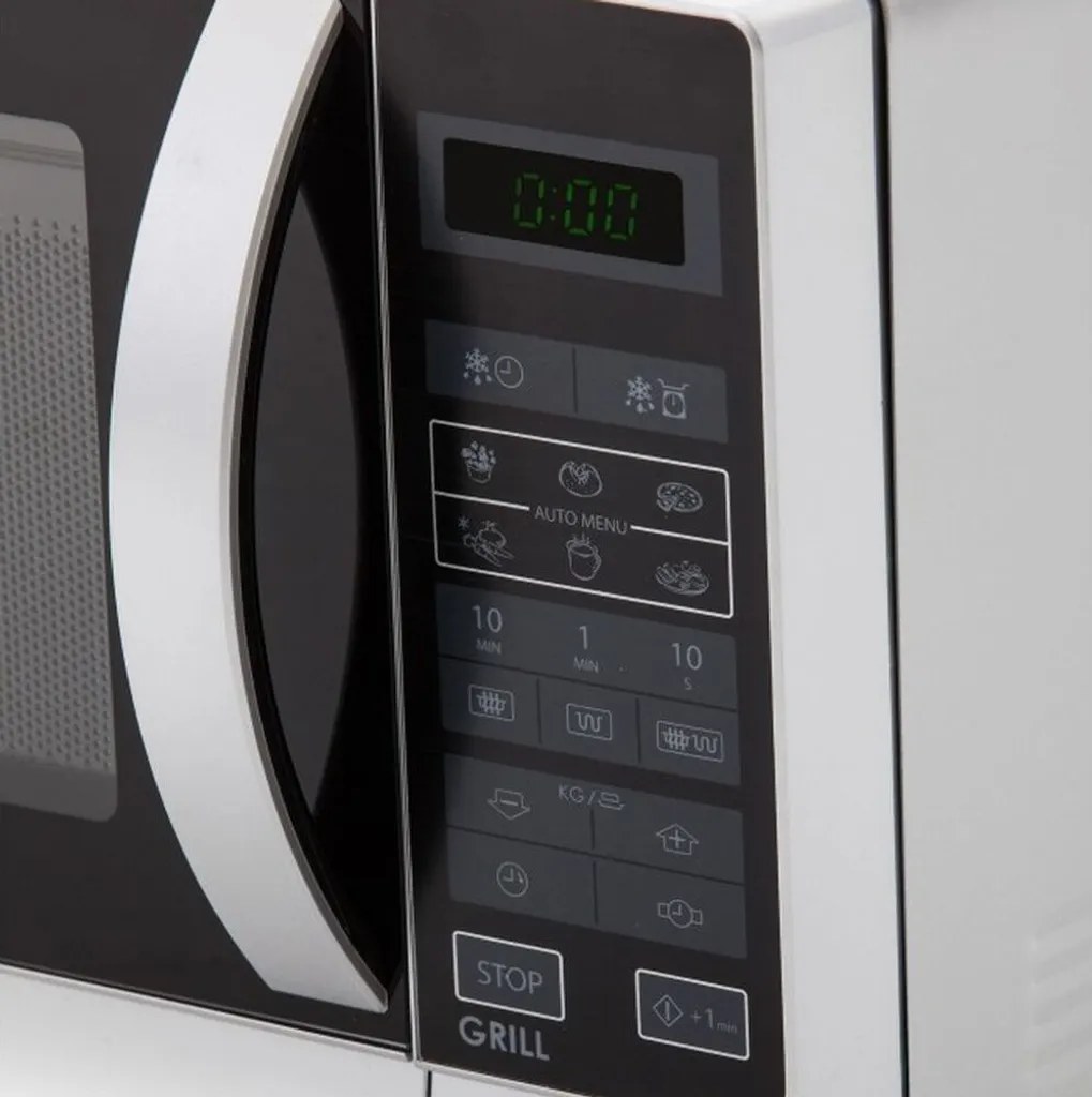 Micro-ondes Combiné Grill Sharp R642IN 20 Litres Argenté Haute Précision - 9