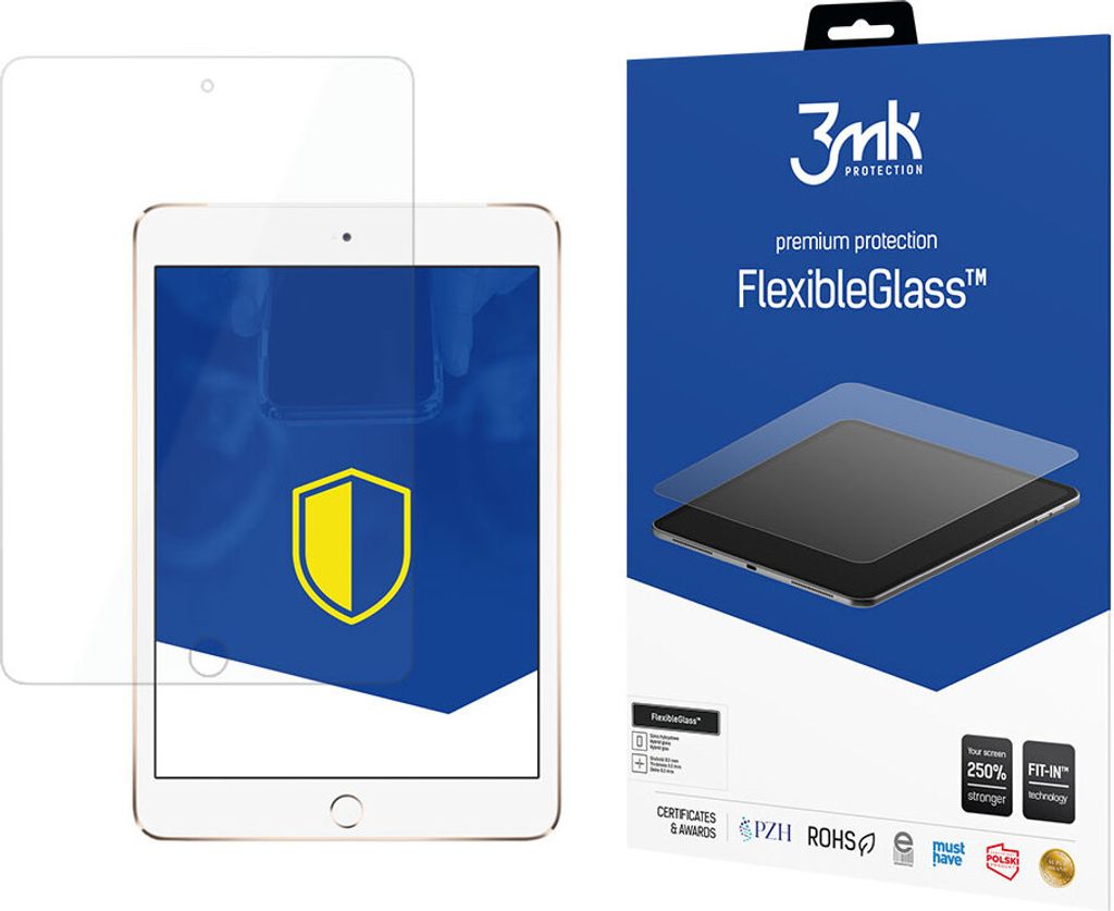 3mk Display Hybridglas FlexibleGlass für Apple iPad 4 mini 0,3mm 7H