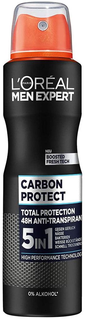 Loreal Men Expert Déodorant Spray Carbon Protect Anti Image du produit 
