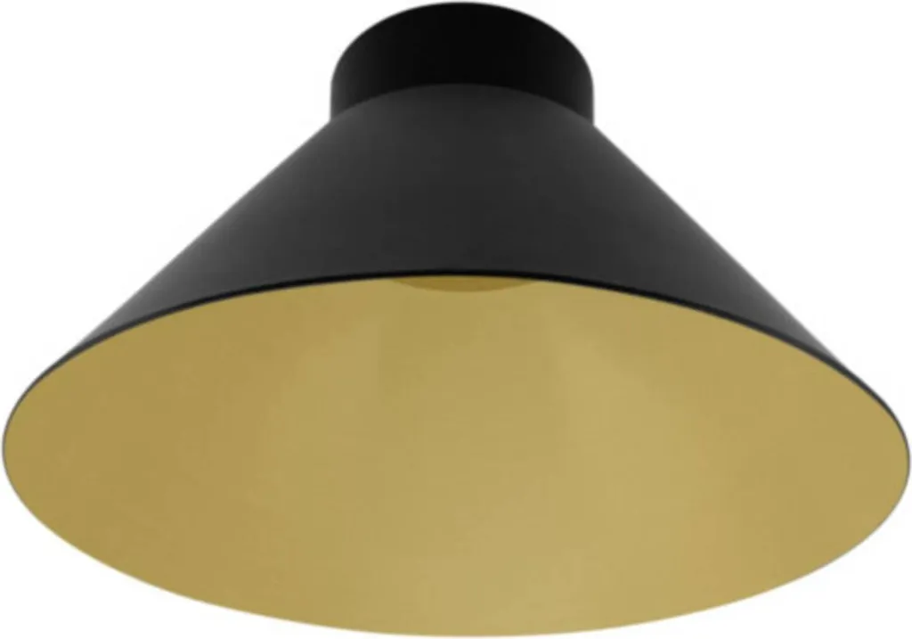Améliorez votre éclairage avec l'Abat-jour Osram Vintage Alu Noir et Or