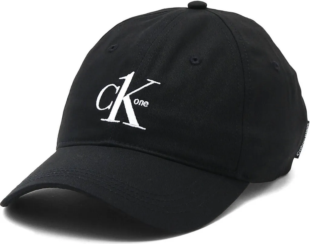Casquette de baseball Calvin Klein KW0KW01865 en coton noir taille unique