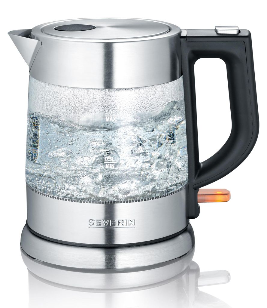 Severin 3468 Severin WK 3468 Glazen waterkoker, 1 liter Productafbeelding 