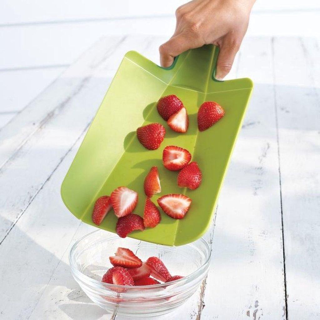 Planche à découper pliable : Fini le désordre à côté de la Image du produit 