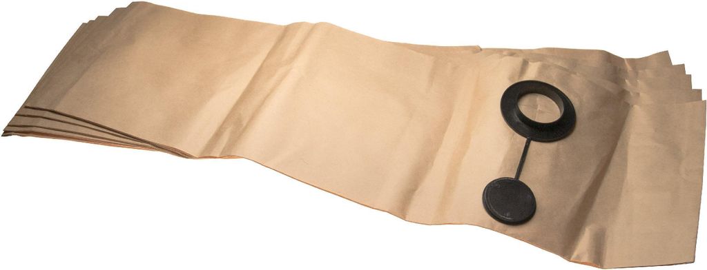 vhbw 5x Filtersack Ersatz für Festool 483143, FIS-SR 5/6 für Absauggerät - Papier, 29,7cm x 99,6cm Sandfarben