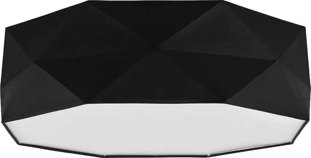 Plafonnier KANTOOR 1567 TK-Lighting 4xE27 15W Noir et Bois Moderne