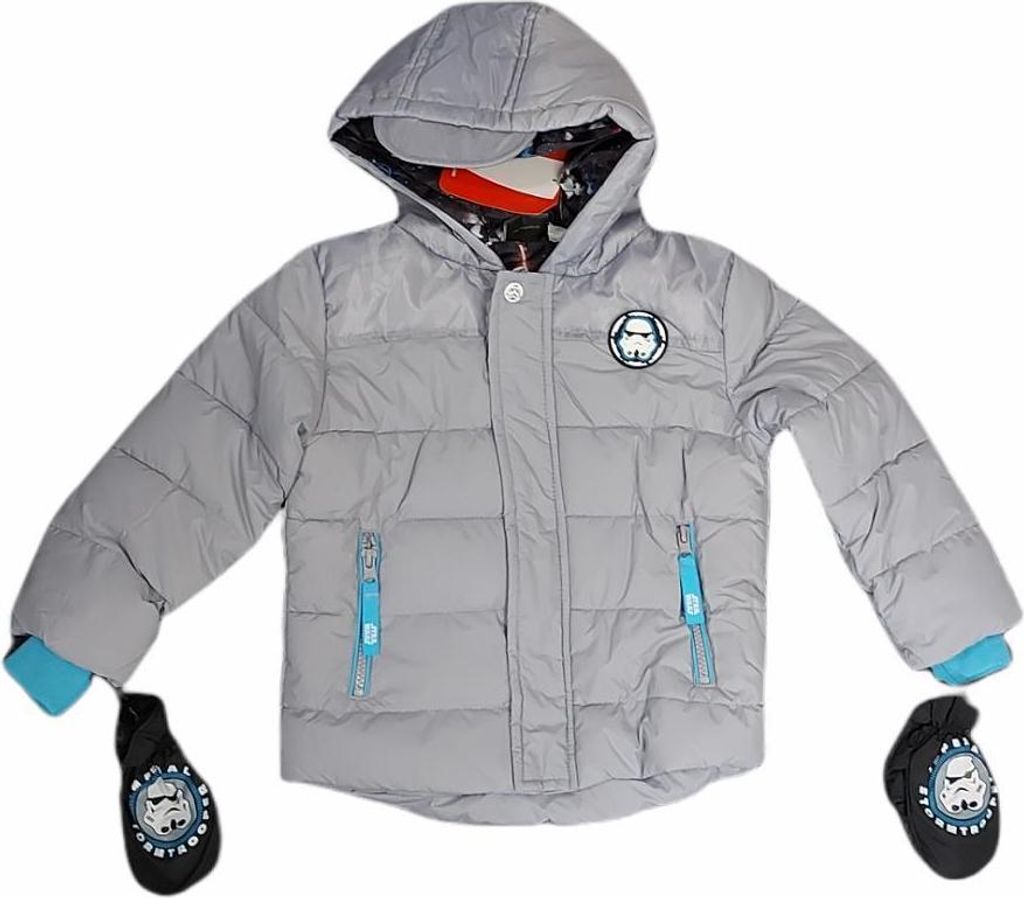 Star Wars Winterjacke grau 140