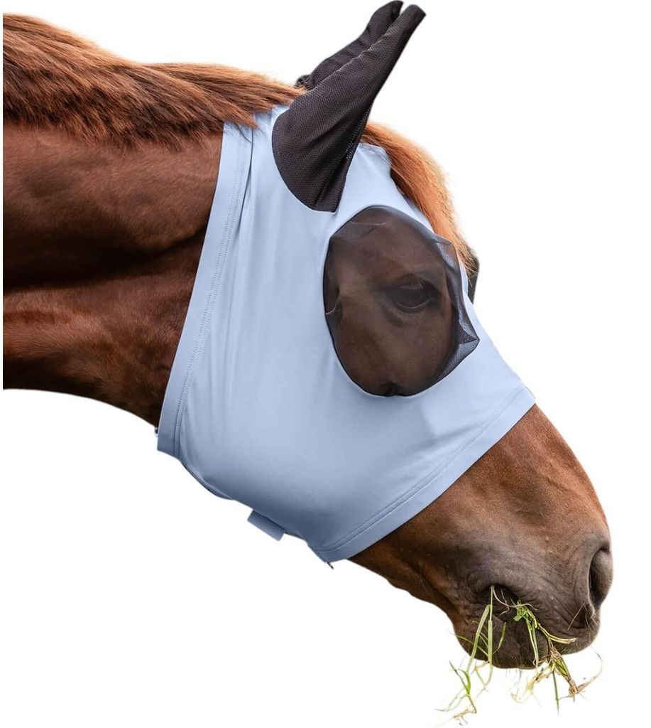 Waldhausen Fliegenmaske PUCK Fly Mask Pastellblau XWB