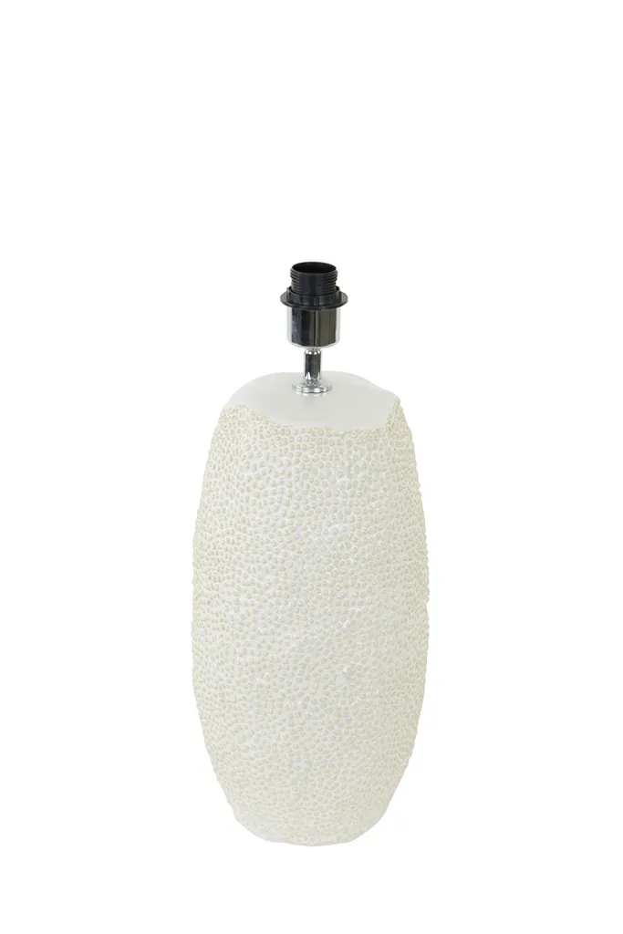 Light & Living - lampada da tavolo - Kyara - bianco - Vetroceramica - apparecchio singolo - E27 - 1729726 - 5