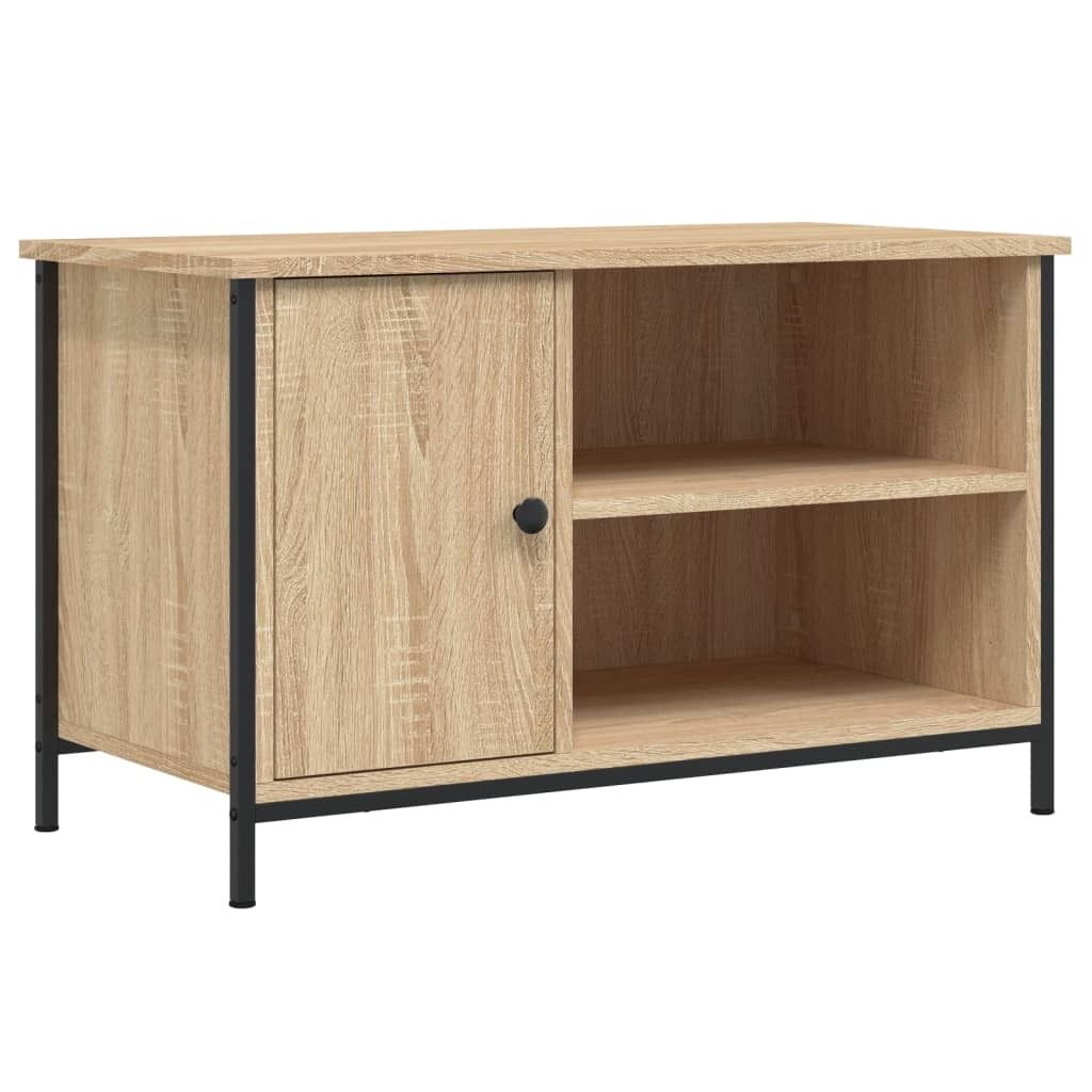 vidaXL TV-kast Sonoma-eikenhout, 80x40x50 cm, Productafbeelding 
