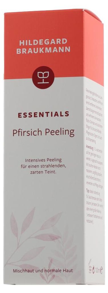 Hildegard Braukmann Essentials Pfirsich Peeling (100 ml) Produktbild 