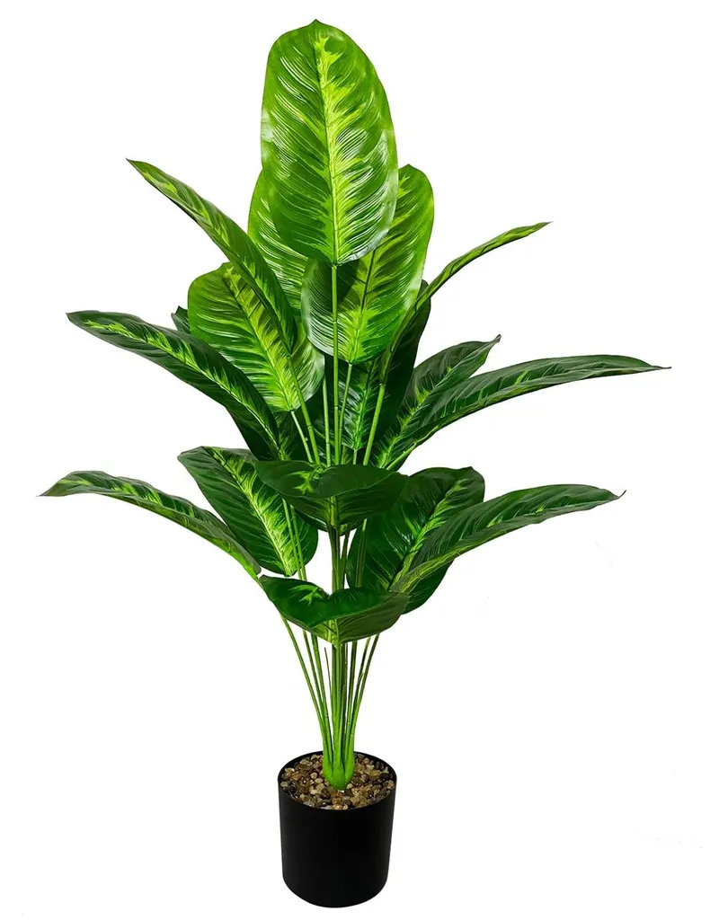 Plante artificielle haut de gamme : Palmier Areca 80cm pour décoration