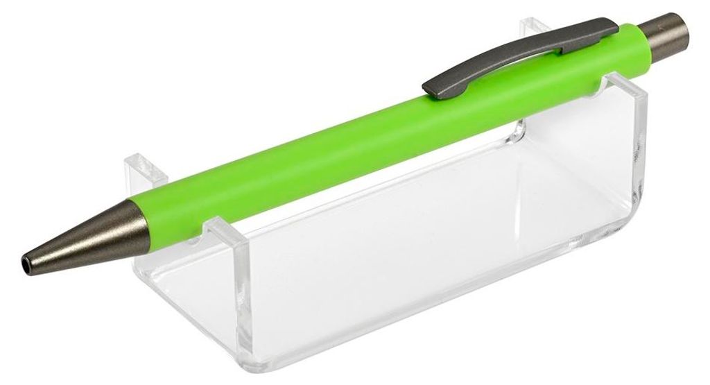 1-Fach Schreibgerätehalter Stifthalter aus Acrylglas Präsentationständer transparent