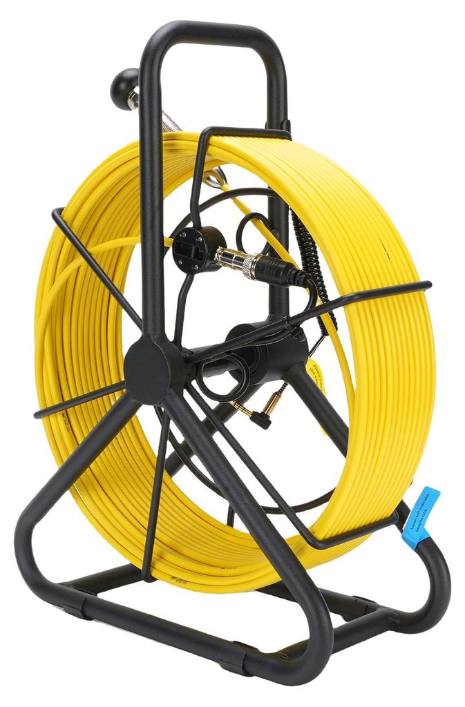 Kanalisation Kamera 30 m 18 mm 1080P 110 Grad Sichtwinkel IP68 wasserdicht 5-Zoll-Bildschirm Rohrreinigungsspirale Inspektionskamera mit Licht