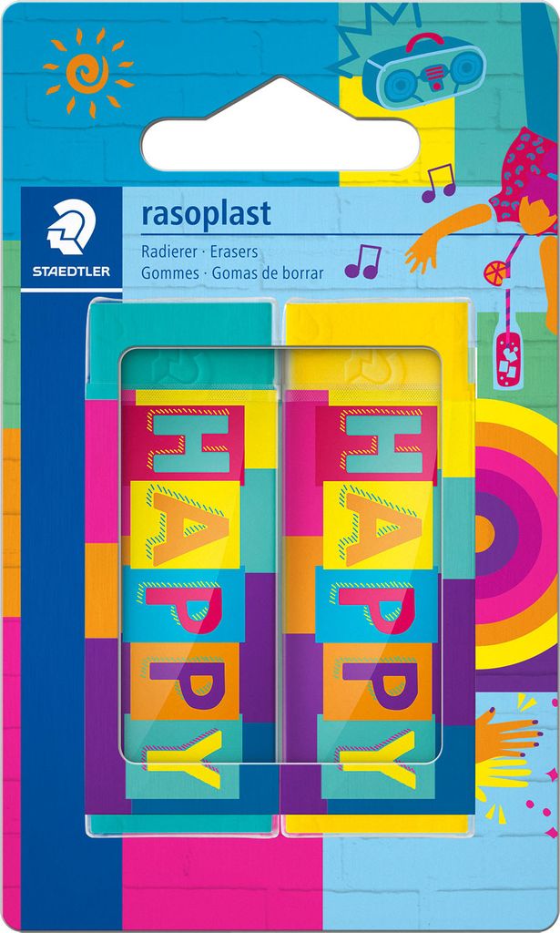 Staedtler Radierer rasoplast Happy 2ST