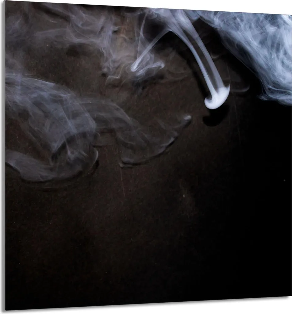 Piatto in Vetro 60x65 Smoke Temperato | Protezione Cucina Professionale