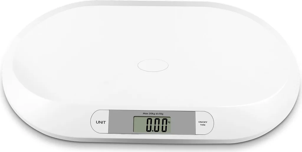 Pèse-bébé numérique de précision 20 kg avec écran LCD rétroéclairé - 4