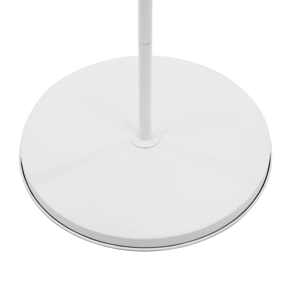 Porte-cravates vertical blanc : fini le désordre avec ce support de sol - 5