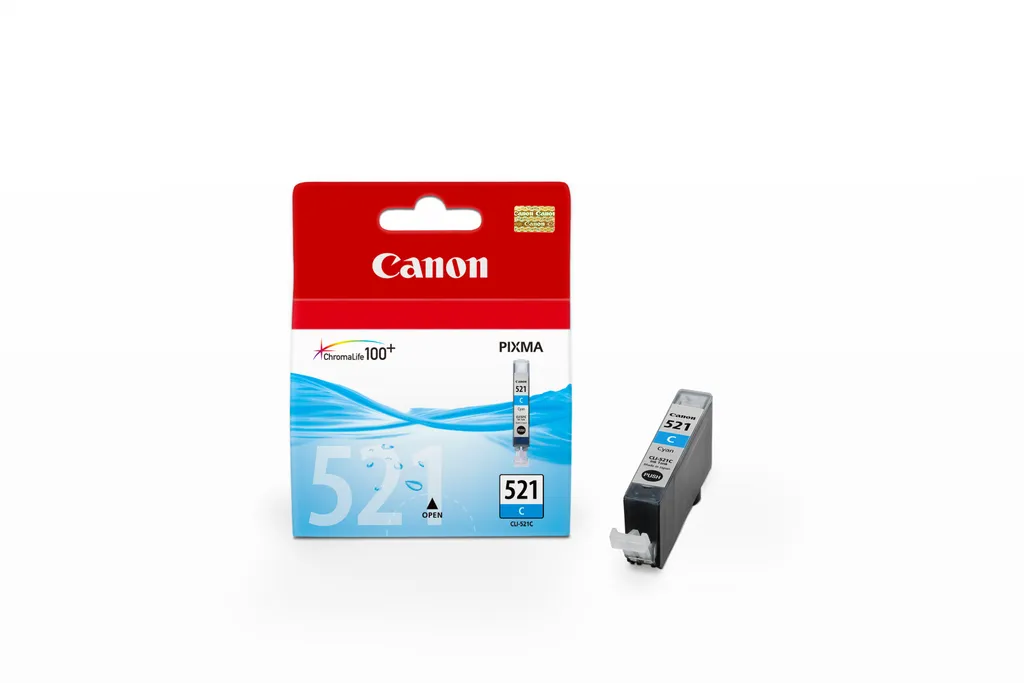 Cartuccia Canon CLI-521C Ciano Originale | 2934B001 per Pixma IP/MP/MX