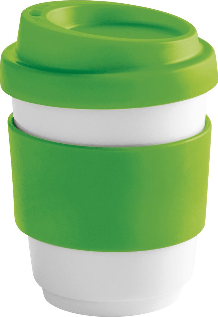 KAHLA Becher 0,27 l + Trinkdeckel + Banderole fillit fresh Produktbild 