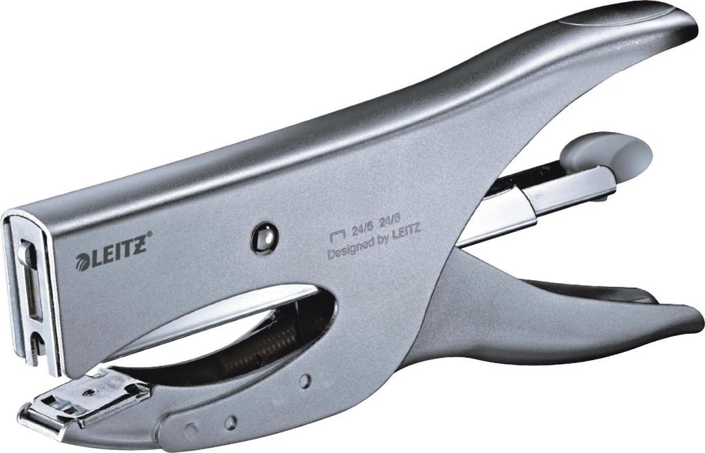 Leitz - Nicht langes Leitladungsmodell P3 40 Blech Silber | 1 Stück | 5 Stücke